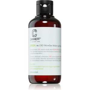 Canneff Green CBD Micellar Make-up Remover Reinigende en Make-up Removing Micellair Water 200 ml