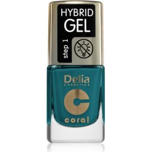 Delia Cosmetics - Coral Nail Enamel Hybrid Gel - Nagellak - 11 ml - Gel