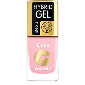 Delia Cosmetics - Coral Nail Enamel Hybrid Gel - Nagellak - 11 ml