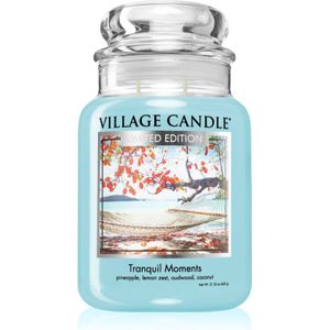 Village Candle Tranquil Moments geurkaars (Glass Lid) 602 gr