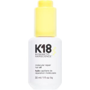 K18 Molecular Repair Hair Oil Voedende Droge Olie voor Beschadigd en Broos Haar 30 ml