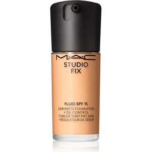 MAC Cosmetics Studio Fix Fluid SPF 15 24HR Matte Foundation + Oil Control Matterende Make-up SPF 15 Tint NC20 30 ml