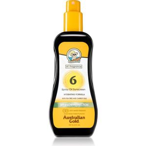 Australian Gold Spray Oil Sunscreen Body Olie in Spray voor bescherming tegen Zonnestraling SPF 6 237 ml