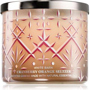 Bath & Body Works Cranberry Orange Seltzer geurkaars 411 g