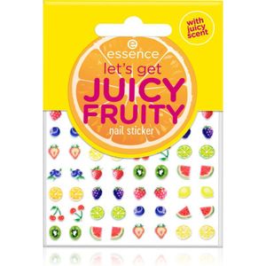 essence let's get JUICY FRUITY nagelstickers 56 st