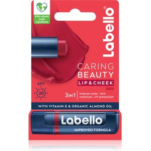 Labello - Caring Beauty - Getinte Lippenbalsem - Tint Red - 4.8 g