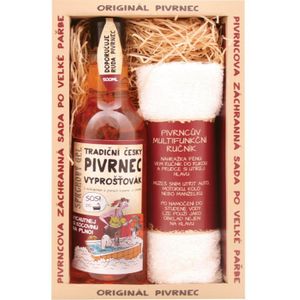 Bohemia Gifts & Cosmetics - Beer Gift Set - Lichaamsverzorgingssets - 500 ml Douchegel - 1 Handdoek