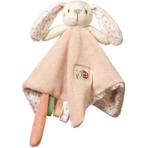 BabyOno Have Fun Baby Bunny knuffeldoekje met rammelaar 1 st