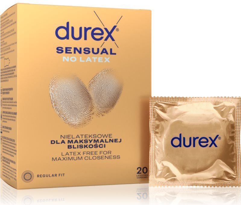 Durex - Sensual No Latex - Condooms - 20 Stuks