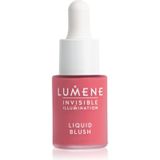 Lumene Invisible Illumination Vloeibare Blush voor Stralende Huid Tint Wild Flower 15 ml