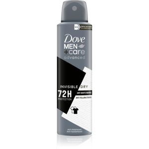 Dove Men+Care - Antiperspirant - 150 ml - Tegen Witte en Gele Vlekken - 72h Invisible Dry
