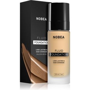 NOBEA Day-to-Day Fluid Foundation Langaanhoudende Make-up Tint 03 Golden beige 28 ml
