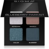 Sigma Beauty - Quad Oogschaduw Palette - Tint Blueberry Parfait - 4 g