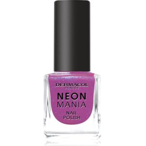 Dermacol Neon Mania Nagellak Tint 3 Purple Pulse 5 ml