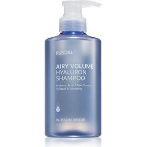 KUNDAL Airy Volume Hyaluron Shampoo Hydraterende Shampoo voor Volume en Glans 500 ml