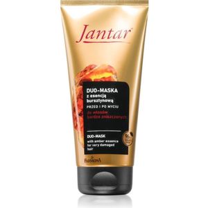 Jantar - Duo Mask - Haarmasker - 200 ml - Met Amber Essentie