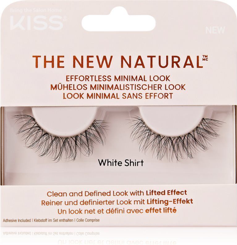 KISS The New Natural Effortless Minimal Look Nepwimpers White Shirt 2 st
