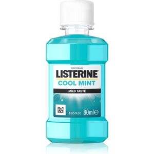 Listerine - Cool Mint - Mondwater - 80 ml - Alcoholvrij