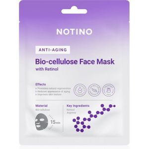 Notino - Anti-Aging Bio-Cellulose Face Mask - 25 g - Gezichtsmasker