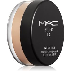 MAC Cosmetics Studio Fix Pro Set + Blur Weightless Loose Powder Matterende Fixerende Poeder Tint Medium Deep 6,5 g