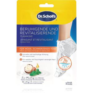 Scholl Pedimask™ Soothing & Revitalizing Verfrissende en Kalmerende Masker voor Vermoeide Voeten 1 paar