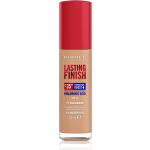 Rimmel Lasting Finish 35H Hydration Boost Hydraterende Make-up SPF 20 Tint 210 Golden Beige 30 ml