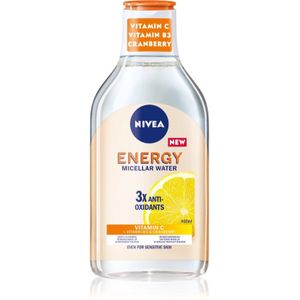 NIVEA Energy Verfrissende Micellair Water met Vitamine C 400 ml