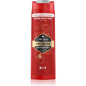 Old Spice Epic Legend Douchegel voor Gezicht, Lichaam en Haar 400 ml