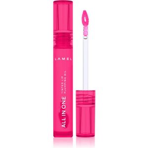 LAMEL All in One Lip Tinted Plumping Oil toniserende lippenolie voor Meer Volume № 404 Berry Ice 3 ml