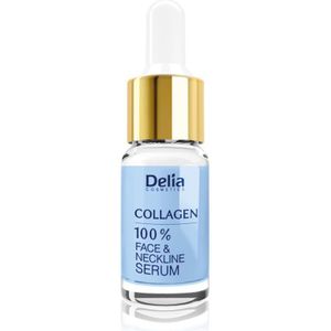 Delia Cosmetics Professional Face Care Collagen Intensieve Anti-Aging en Hydraterende Serum voor Gezicht, Hals en Decolleté 10 ml