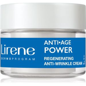Lirene Anti Age Power Intensief Verjongende Crème met Anti-Rimpel Werking 55+ 50 ml