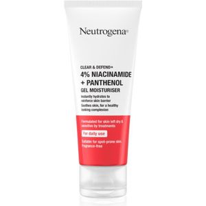 Neutrogena - Clear & Defend+ - Hydraterende Gel - 50 ml - Ongeparfumeerd