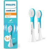 Philips Sonicare For Kids Mini 3+ HX6032/90 Vervangende Opzetstuk voor Tandenborstel voor Kinderen 2 st