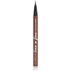 Claresa - Line So Fine - Eyeliner - Bruin - 0,8 g