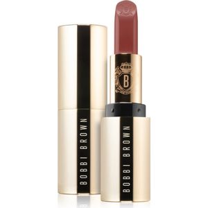 Bobbi Brown Luxe Lipstick luxueuze lippenstift met Hydraterende Werking Tint Burnt Rose 3,8 g