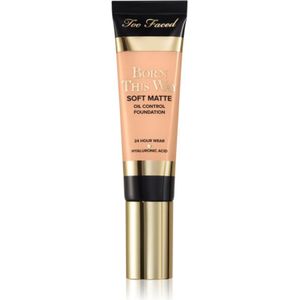 Too Faced Born This Way Soft Matte Foundation Matterende Make-up Tint Pearl 30 ml