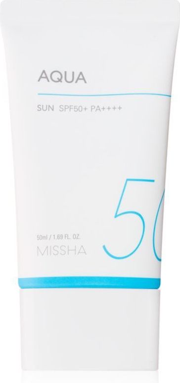 Missha All Around Safe Block Aqua Sun Zonnebrand gel-crème voor het gezicht SPF 50+ 50 ml