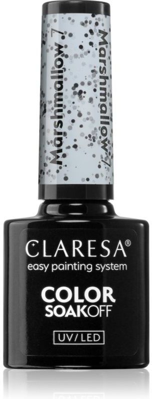 Claresa - SoakOff UV/LED Color Marshmallow - Nagellak - 5 g