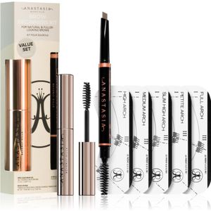 Anastasia Beverly Hills Brow Beginners Kit Wenkbrauw Set Tint Taupe