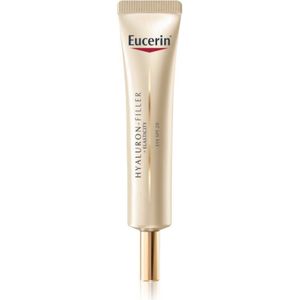 Eucerin Hyaluron-Filler + Elasticity vullende oogcrème voor rimpelcorrectie SPF 20 15 ml