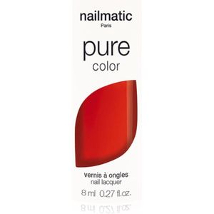 Nailmatic Pure Color Nagellak GEORGIA-Rouge Coquelicot /Poppy Red 8 ml