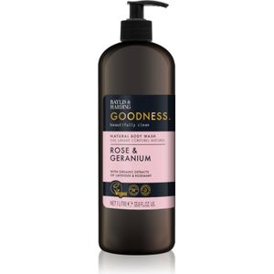 Baylis & Harding Goodness Rose & Geranium Douchegel 1000 ml