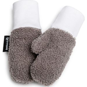 T-TOMI TEDDY Gloves Grey handschoenen voor Kinderen vanaf Geboorte 6-12 months 1 st