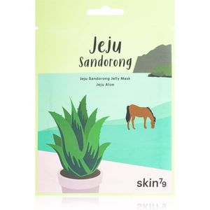 Skin79 Jeju Sandorong Jeju Aloe kalmerende sheet mask met Hydraterende Werking 33 ml
