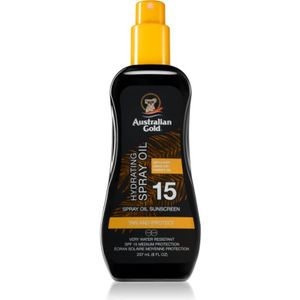 Australian Gold Spray Oil Sunscreen Body Olie in Spray  SPF 15 237 ml