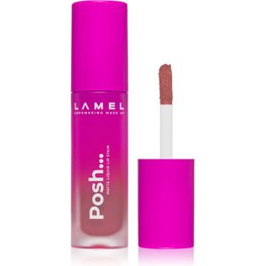 LAMEL Posh Matte Liquid Lip Stain Langaanhoudende Matte liqud lippenstift Tint №401 4 g
