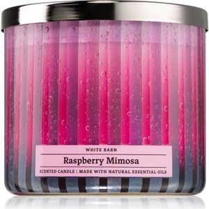 Bath & Body Works Raspberry Mimosa geurkaars 411 g