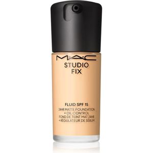 MAC Cosmetics Studio Fix Fluid SPF 15 24HR Matte Foundation + Oil Control Matterende Make-up SPF 15 Tint NC13 30 ml