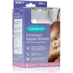 Lansinoh Breastfeeding tepelbeschermers 20 mm 2 st