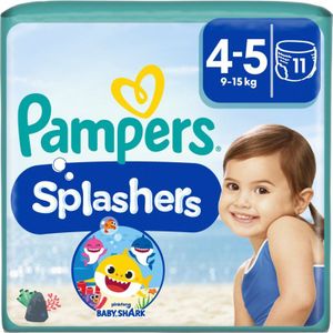 Pampers Splashers 4-5 wegwerp-zwemluiers 9-15 kg 11 st